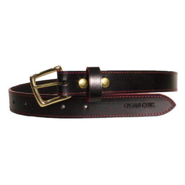 Ceinture en cuir véritable