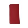 Etui à lunettes en cuir veritable rouge