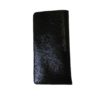 Etui à lunettes noir en cuir