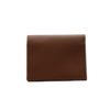 Etui cartes en cuir camel