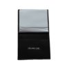 Etui noir en cuir pour cartes bancaires
