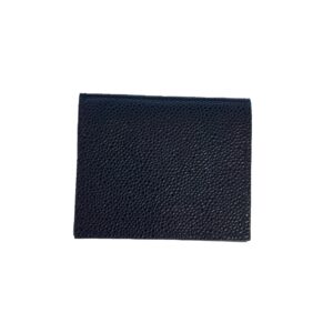 etui cartes en cuir noir